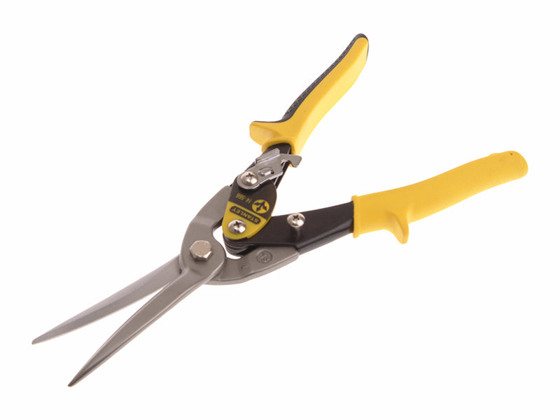 STANLEY® Yellow Long Aviation Snips Straight Cut 300mm (12in)