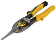 STANLEY® Yellow Aviation Snips & Holster Straight Cut 250mm (10in) - Watson Hire