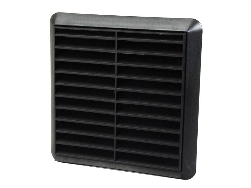 Stadium Louvred Terminal Vent, Black 100mm