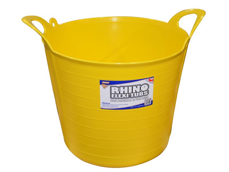 Stadium Flexi Tub, 26 litre Yellow