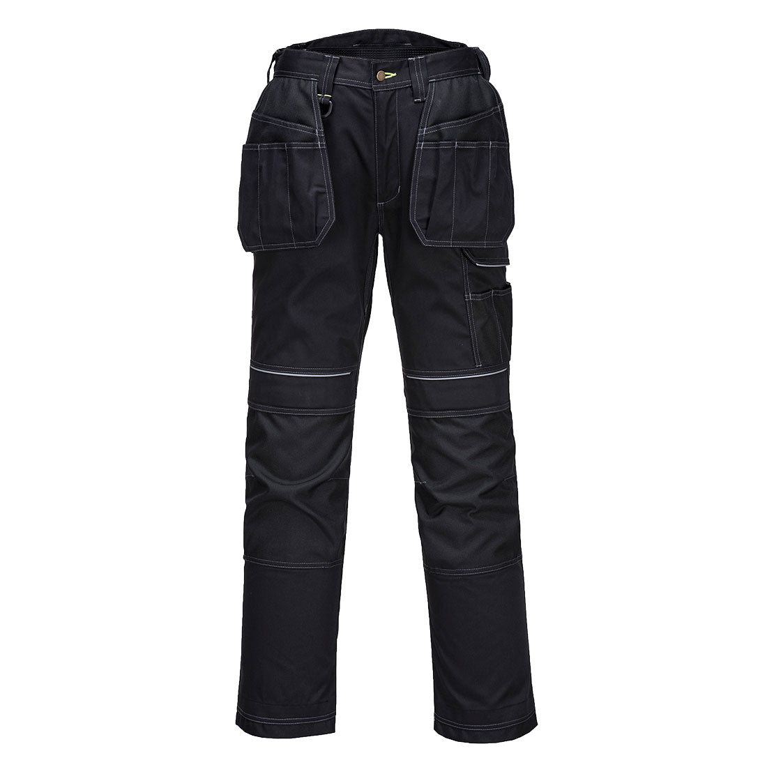 PORTWEST PW3 HOLSTER WORK TROUSERS - BLACK