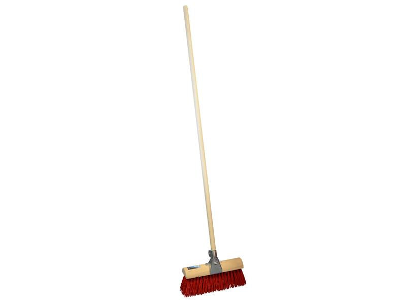 TALAtools Yard Brush with Bracket & Handle 350mm (14in)