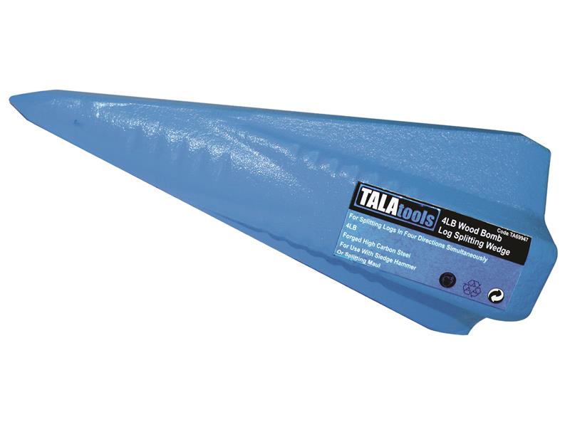 TALAtools Wood Bomb Log Splitting Wedge 1.81kg (4 lb)