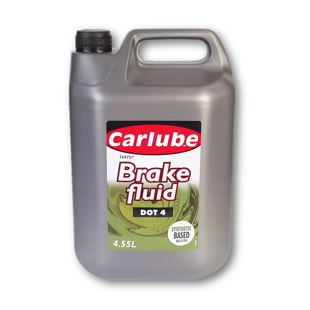 CARLUBE DOT 4  BRAKE FLUID  4.55 LIT