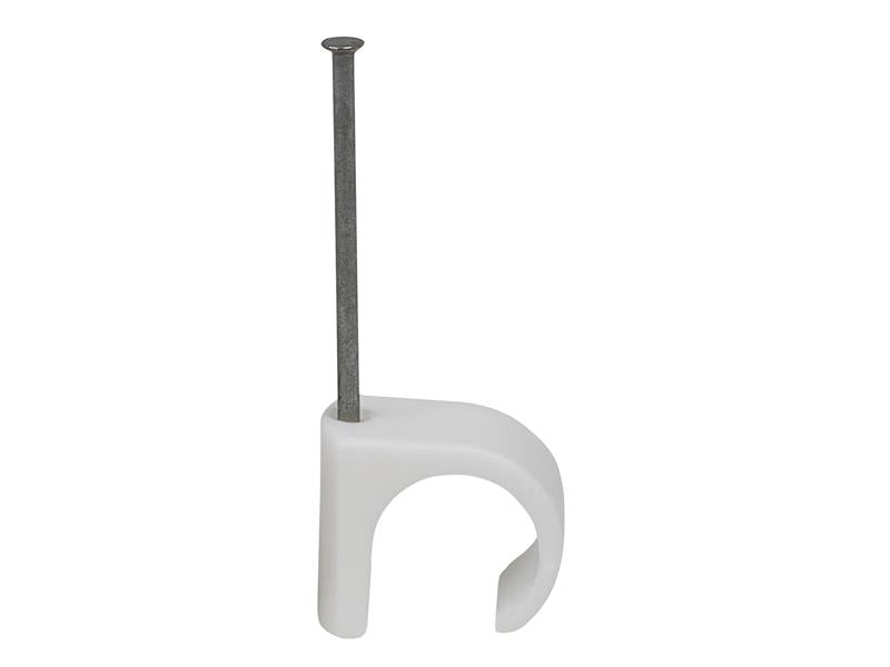 Tillex® Cable Clip Round 18-22 White 2.0 x 55mm Box 100