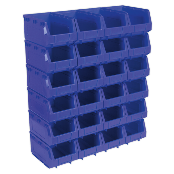 PLASTIC STORAGE BIN 150X240X130MM