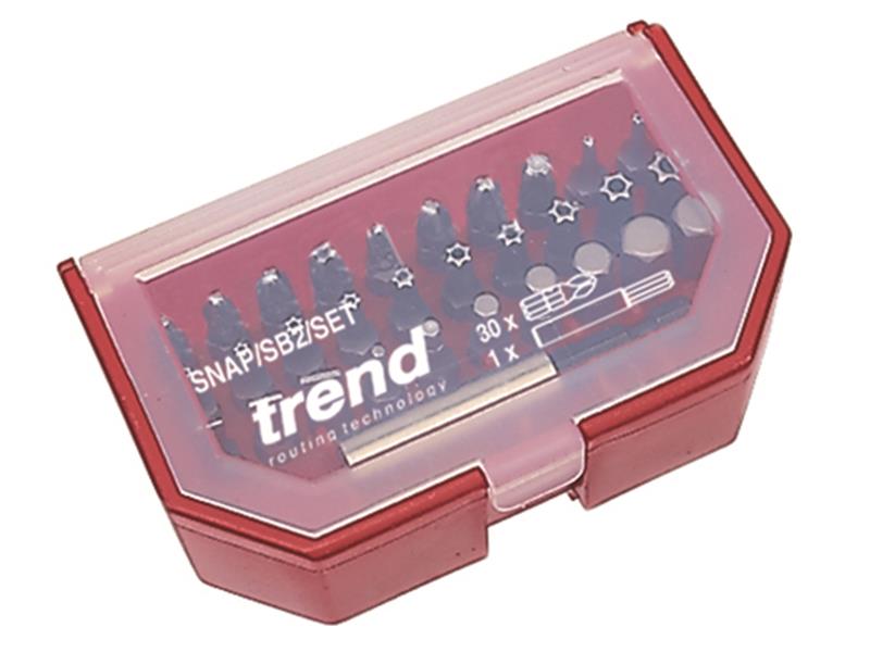 Trend Snappy Screwdriver Bit Set, 31 Piece