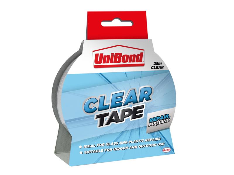 UniBond Transparent Repair Tape 50mm x 20m