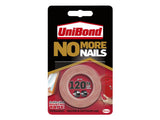 UniBond No More Nails Indoor & Outdoor Permanent Mounting Tape Roll 19mm x 1.5m