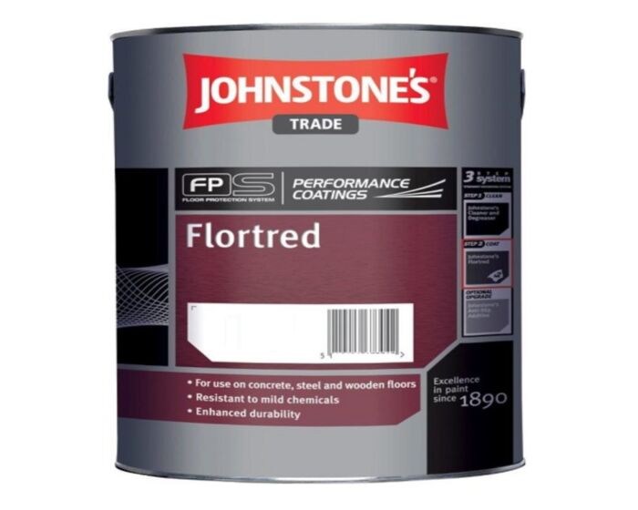 JOHNSTONES FLORTRED SAFETY YELLOW 5L