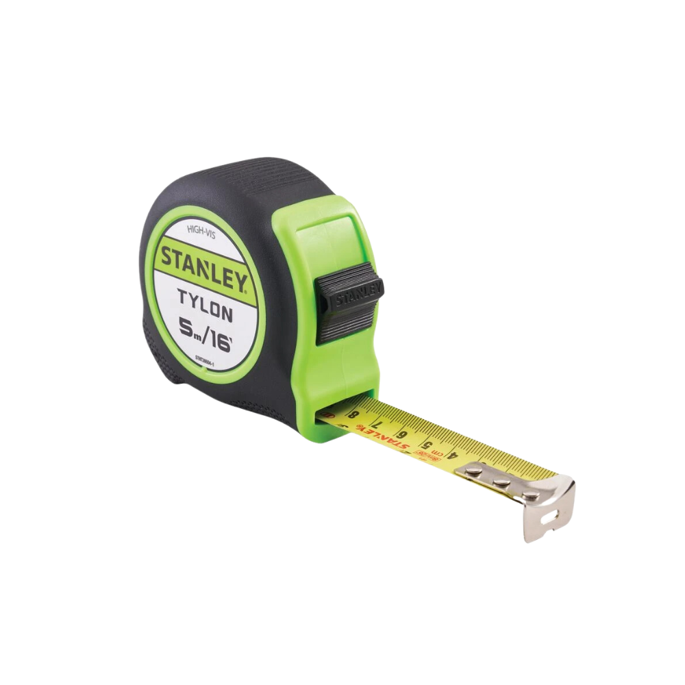 XMS STANLEY® 5m (16ft) Hi-Vis Tylon Tape Measure