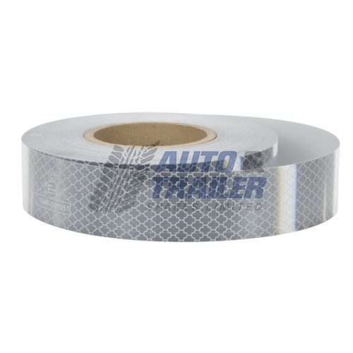 WHITE REFLECTIVE TAPE 50MM X 1M