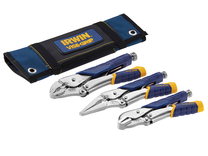 IRWIN® Vise-Grip® Fast Release™ Locking Pliers Set of 3 7R  9LN & 10WR