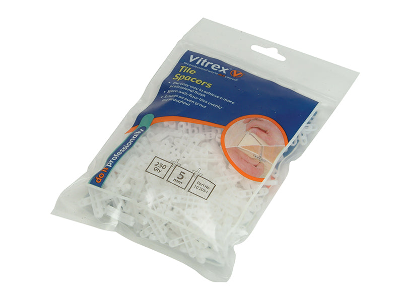 Vitrex Floor Tile Spacers 5mm (Pack 1500)