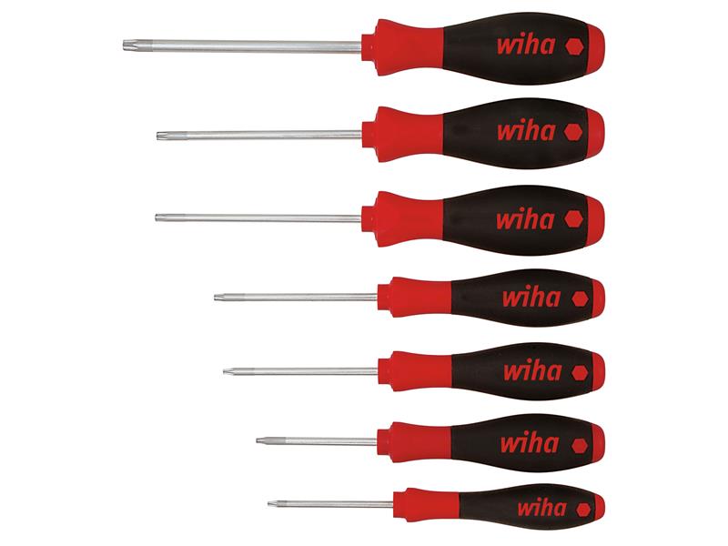 Wiha SoftFinish® TORX® Screwdriver Set, 7 Piece