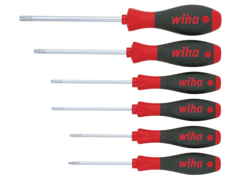 Wiha SoftFinish® TORX® Screwdriver Set, 6 Piece