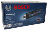 BOSCH GO 3.6V CORDLESS SCREWDRIVER WITH 8 PIECE ACCESSORY KIT