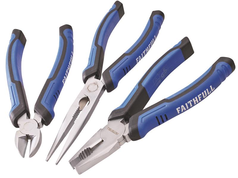 XMS Faithfull 3 Piece Plier Set