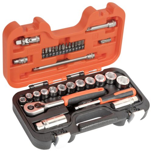 XMS Bahco 34 Piece 3/8in Square Drive Socket Set