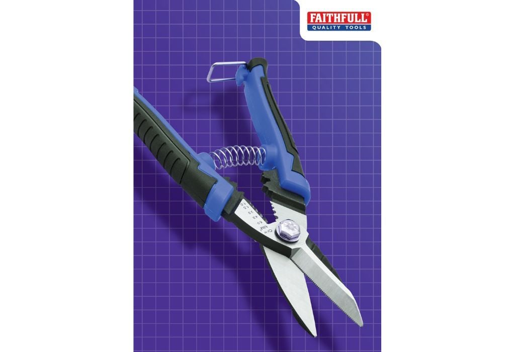 FAITHFULL HEAVY DUTY MULTI-PURPOSE SNIPS