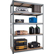 PROUSER 1.8m Heavy Duty Boltless 5 Tier Metal Shelving Unit - Watson Hire