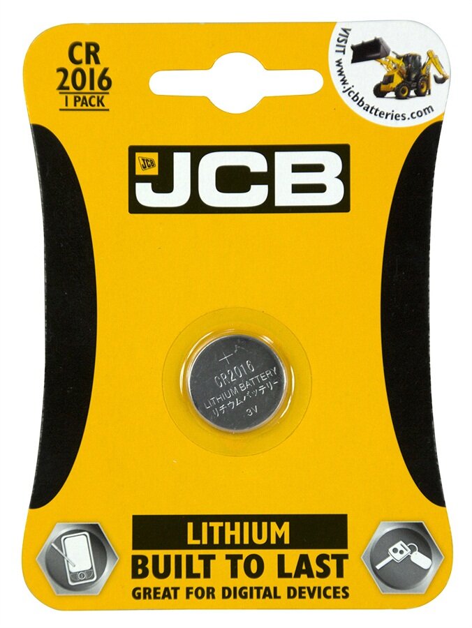 JCB BATTERY CR2016