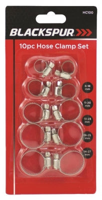 10PC HOSE CLAMP SET