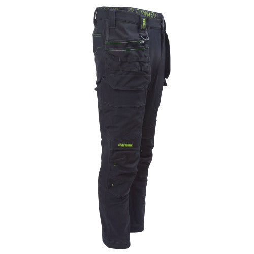 APACHE CALGARY STRETCH TROUSERS BLACK