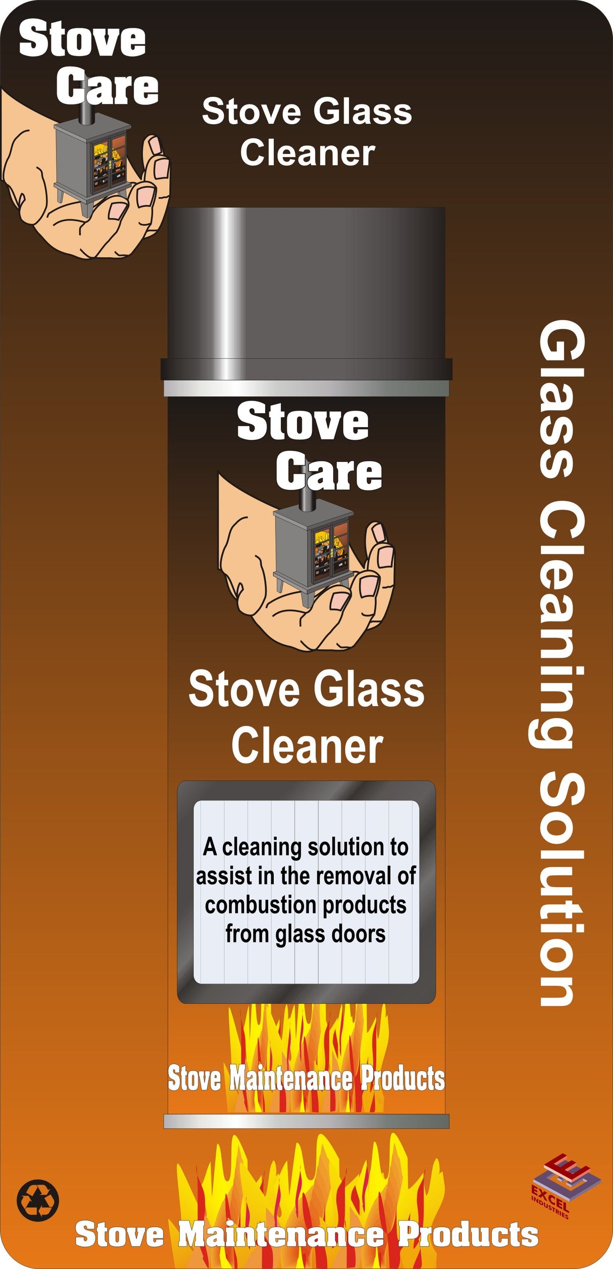 SC400GC STOVE GLASS CLEANER 400ML