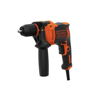 BLACK AND DECKER 710W CORDED HAMMER DRILL IN KITBOX