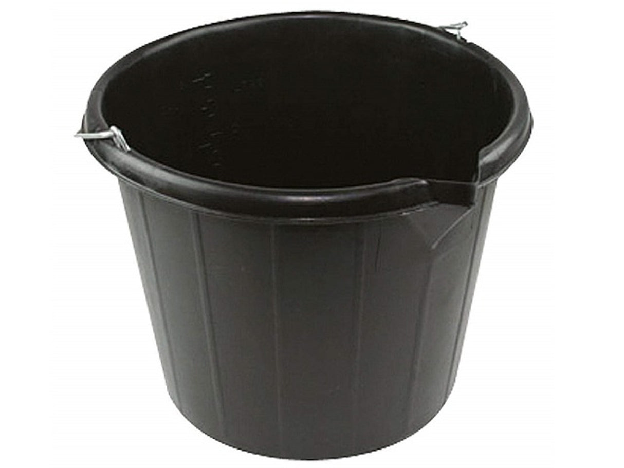 POWER 3 GALLON BLACK BUCKET