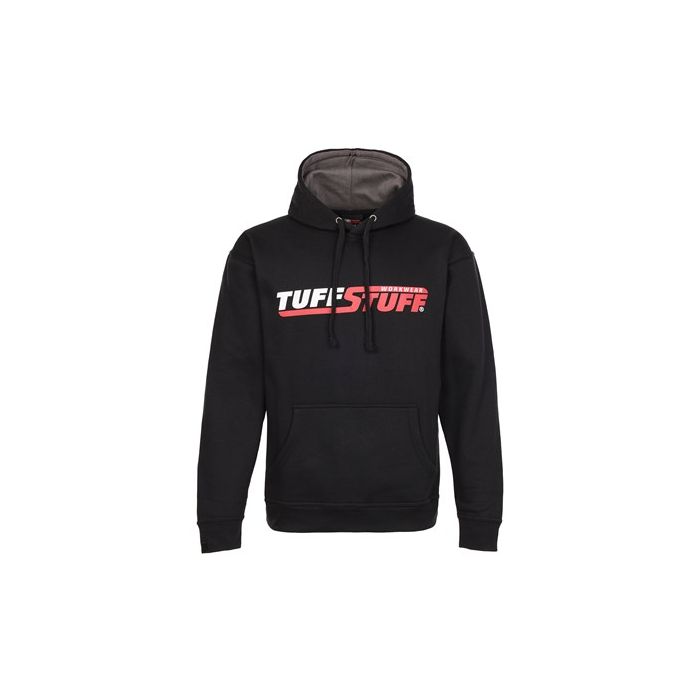 TUFFSTUFF LOGO HOODIE BLACK