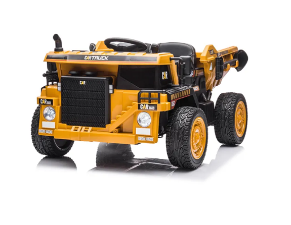 KIDS 12V YELLOW DUMPER TRUCK