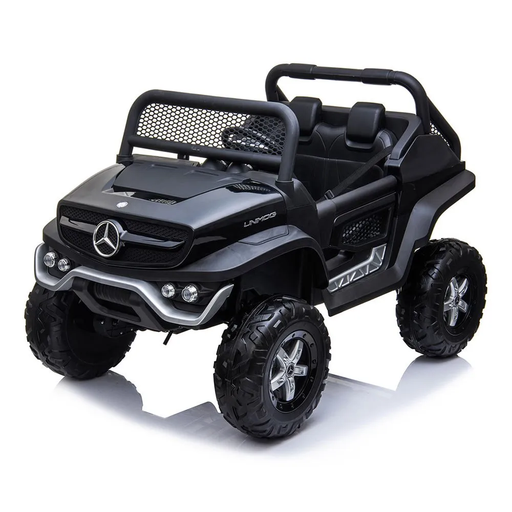 LICENSED MERCEDES BENZ UNIMOG BLACK