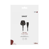 SX POWER IEC C13 1.8M CABLE BLACK