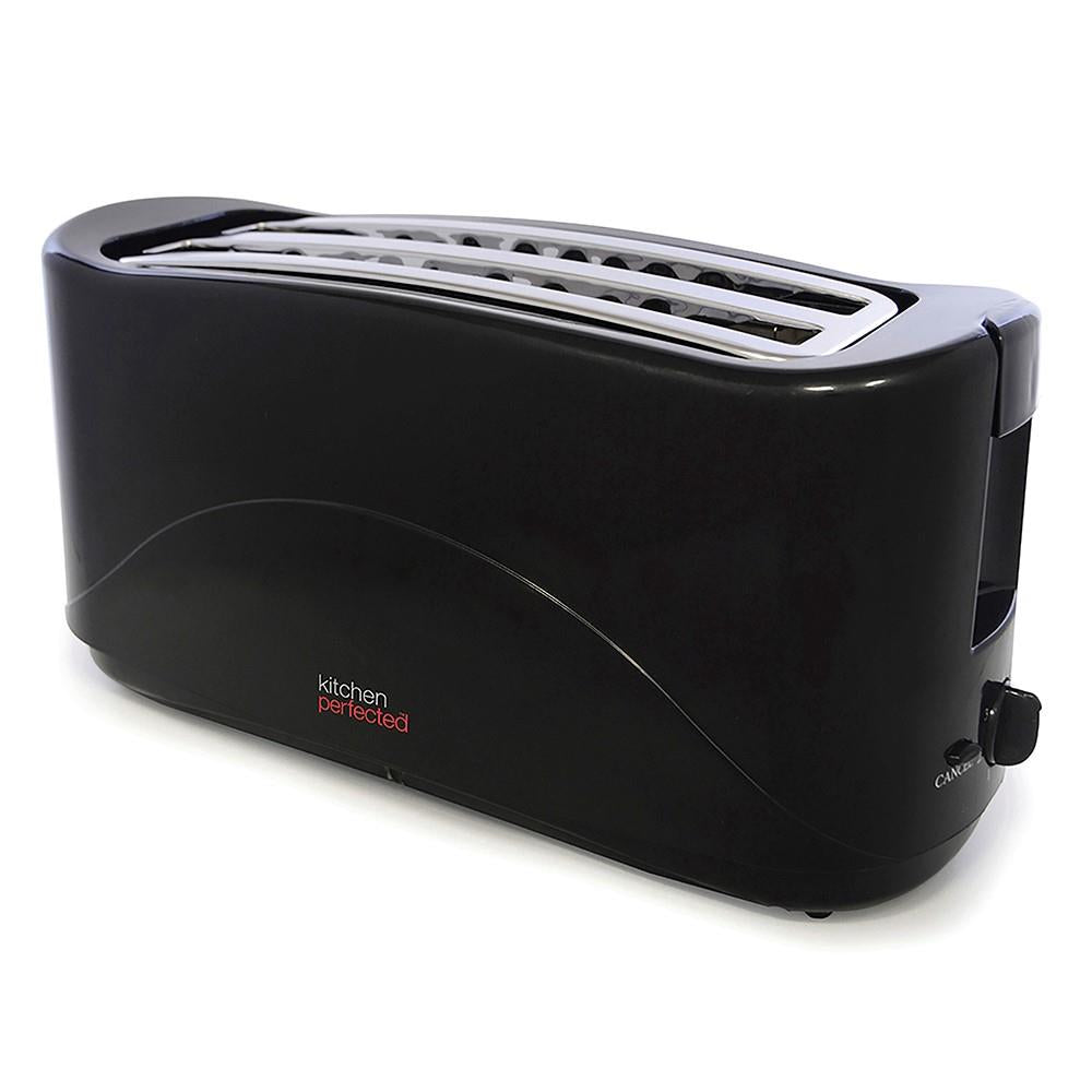 LLOYTRON 4 SLICE 1200W TOASTER BLACK