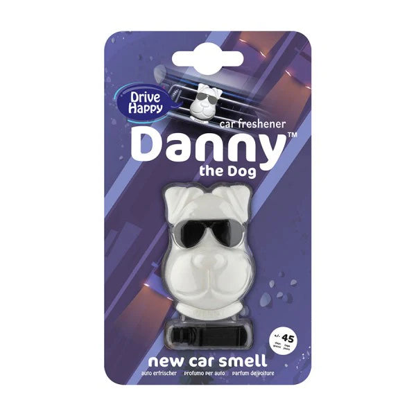 DANNY DOG AIR FRESHENER NEW CAR SCENT