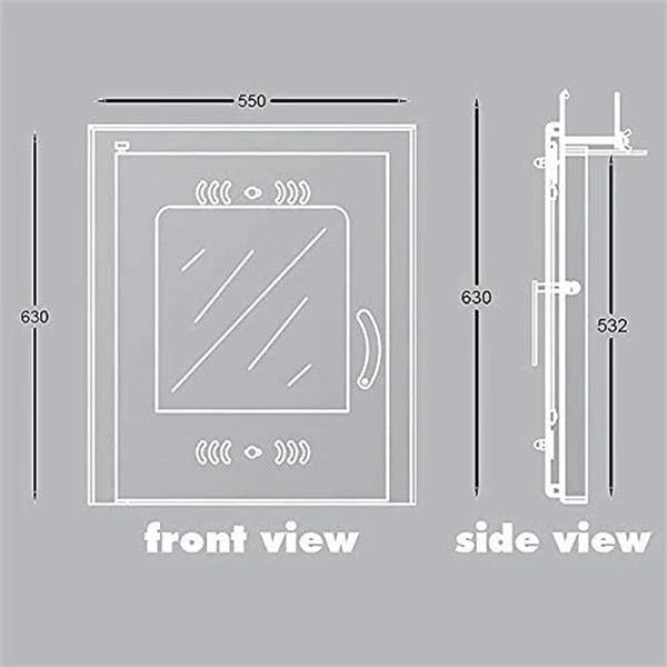 DE VIELLE ECO FIREFRONT DOOR