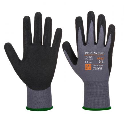 PORTWEST DERMIFLEX AQUA GLOVE - GREY - LARGE