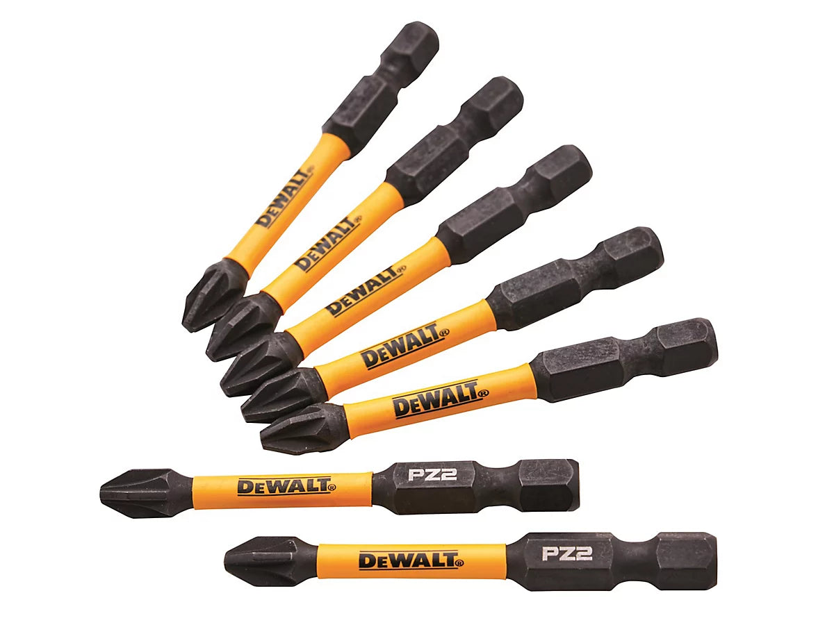 DEWALT PZ2 SCREWDRIVER BITS 5+2