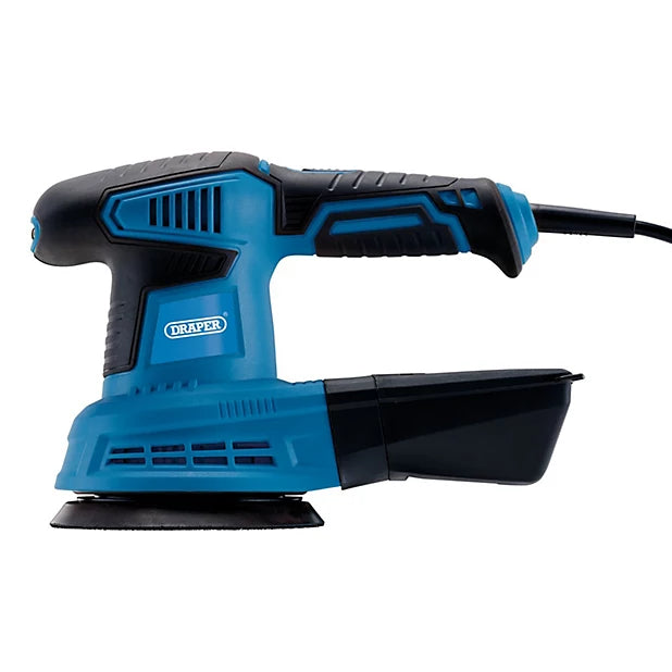 DRAPER 230V RANDOM ORBIT SANDER, 125MM, 450W