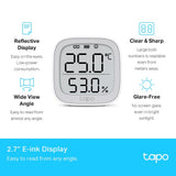 TP LINK TAPO SMART TEMPERATURE AND HUMIDITY MONITOR