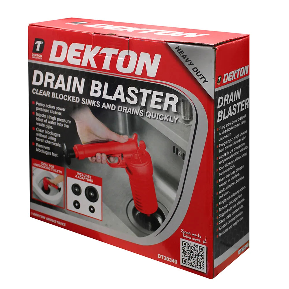 DEKTON DRAIN BLASTER WITH ATTACHMENT