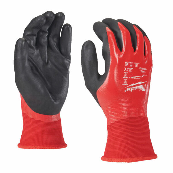 MILWAUKEE FULLY DIP CUT A GLOVES  9/L