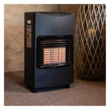 DE VIELLE PREMIUM MOBILE GAS HEATER BLACK
