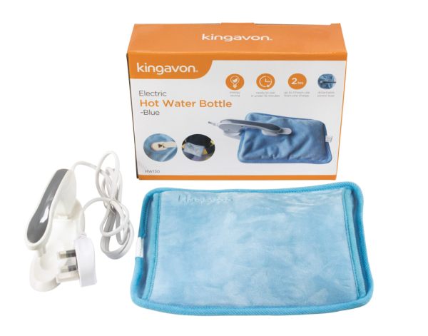 KINGAVON ELECTRIC HOT WATER BOTTLE - BLUE