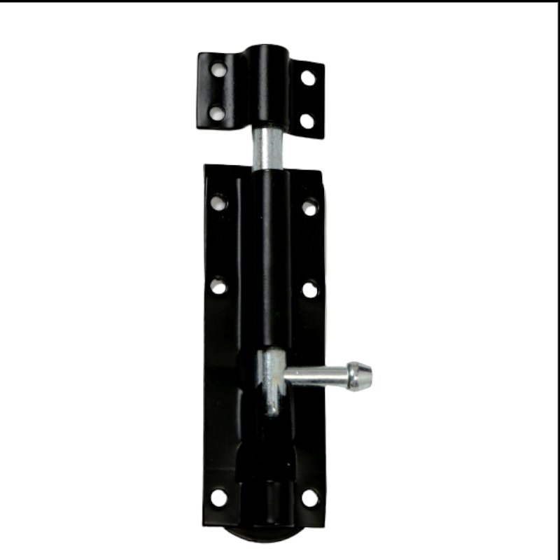 PREMIUM CHOICE 6" BLACK TOWER BOLT