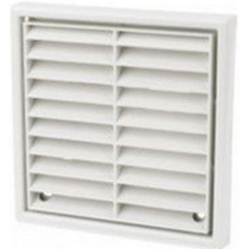 PREMIUM CHOICE  4" LOUVRED VENT WHITE