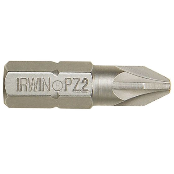 IRWIN® Pozidriv Insert Bits PZ1 50mm (Pack 2)