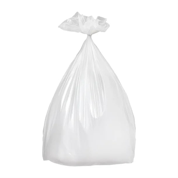 CLEAR STANDARD WHEELIE BIN LINER 46 X 54 ROLL OF 10